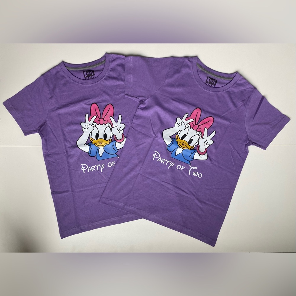 NWOT Matching Disney Daisy Duck Shirts